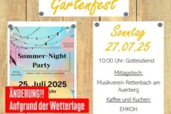 Gartenfest 2025